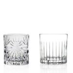 MIXOLOGY SET A 4 COCKTAIL/WHISKEY GLAZEN - 4 glazen
