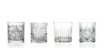 MIXOLOGY SET A 4 COCKTAIL/WHISKEY GLAZEN - 4 glazen