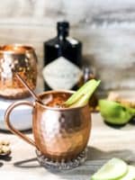 Líon - Moscow Mule koperen mokenset 500ml I (set van 4) + accessoires - Afbeelding 3